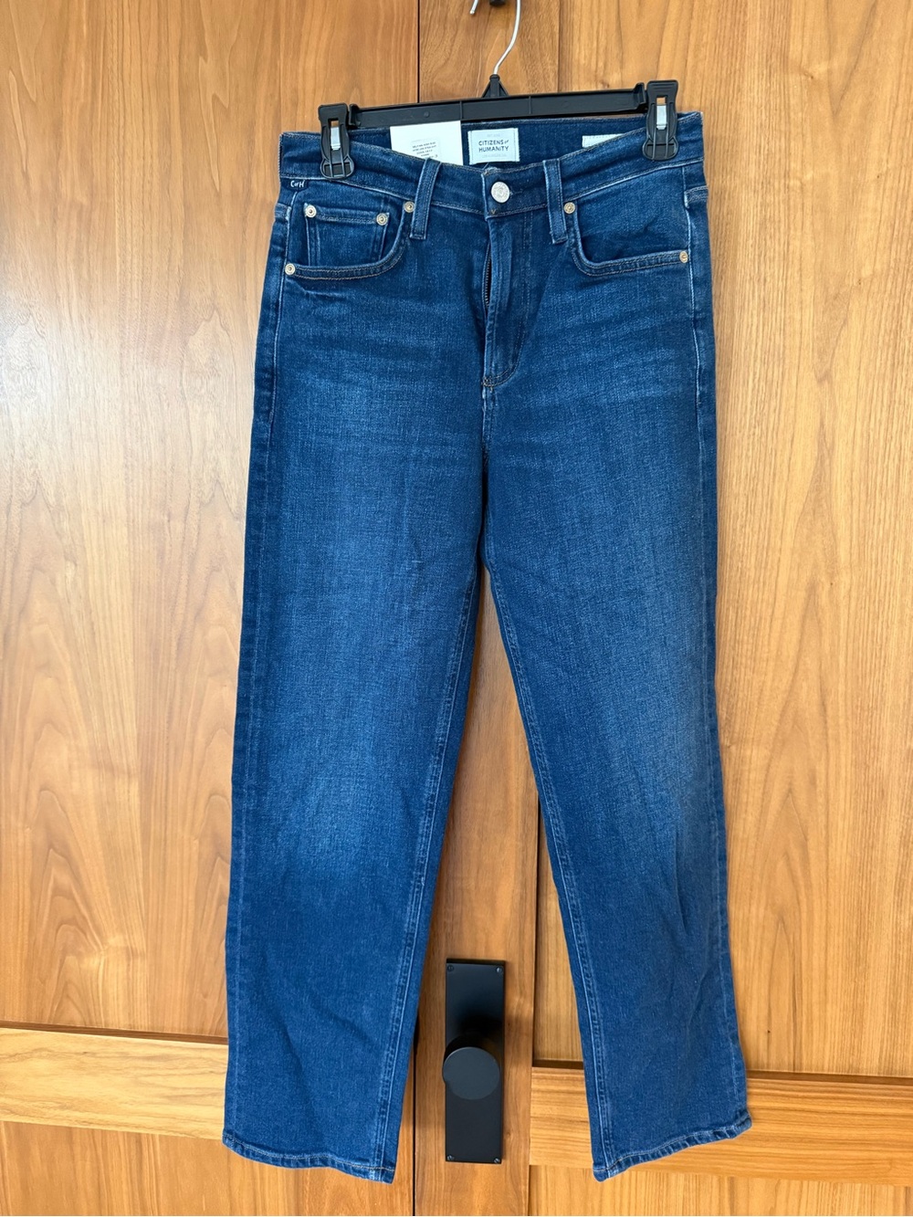 Women’s Straight-Leg Jeans in Deep Indigo